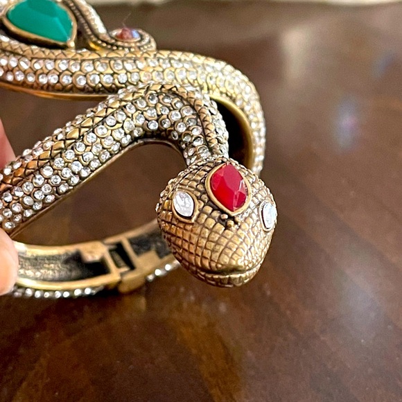 Crystal snake bracelet with beautiful colors - Picture 3 of 5